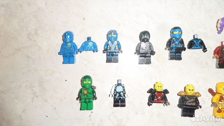 Lego ninjago минифигурки