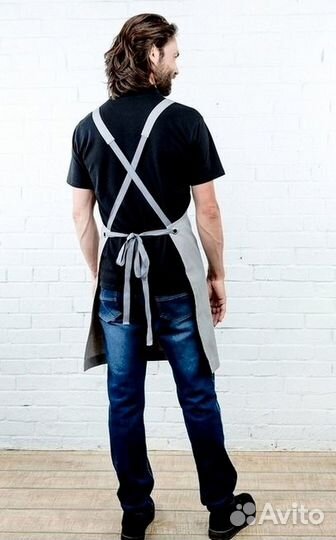 Чёрный китель поварской женский