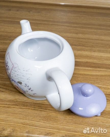 Чайник заварочный 950мл сиреневый букет /нс700-Р85