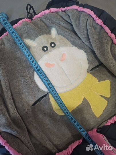 Детский зимний спальный мешок в коляску