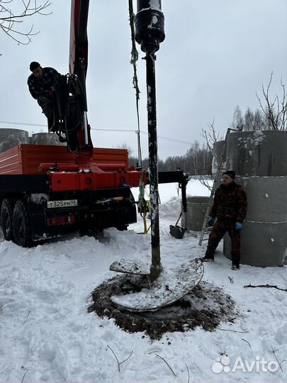 Бурение колодцев, копка колодцев, колодцы