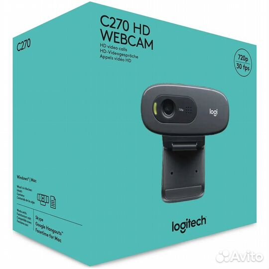 Web-камера Logitech WebCam C270 #374095
