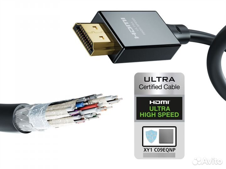 Hdmi кабель In-Akustik Star hdmi 2.1 1.0m 00324610