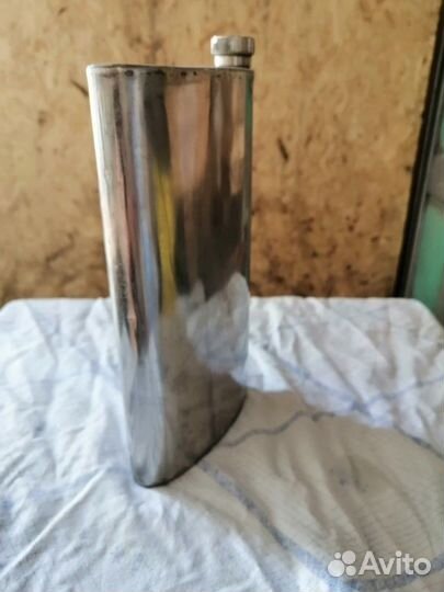 Фляжка металлическая 0,5л