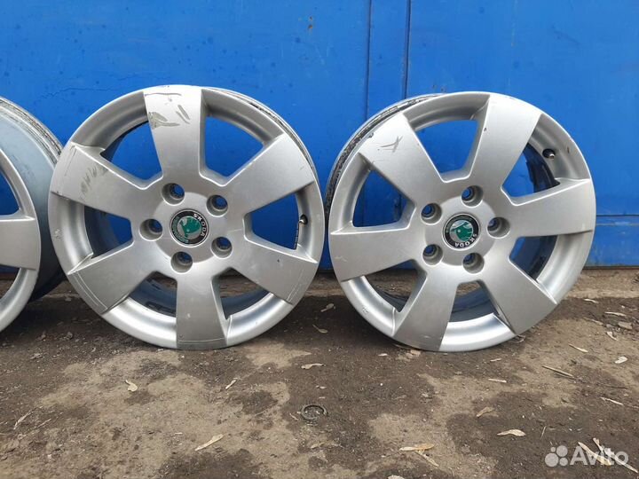 Диски R15 5на112 Шкода оригинальные