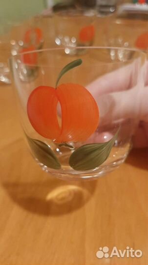 Чашки стекло СССР 6шт