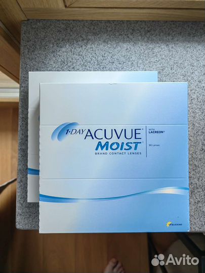 Контактные линзы 1day acuvue moist -4,5