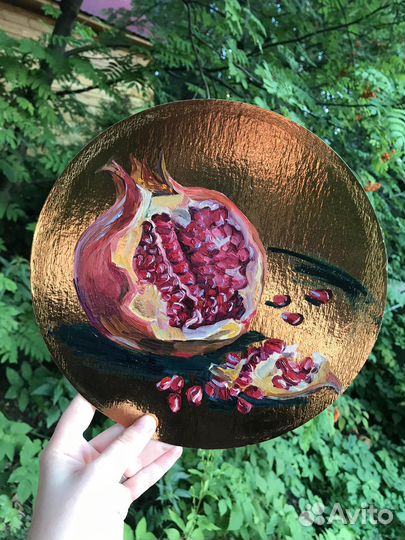 Картина маслом «Гранат»