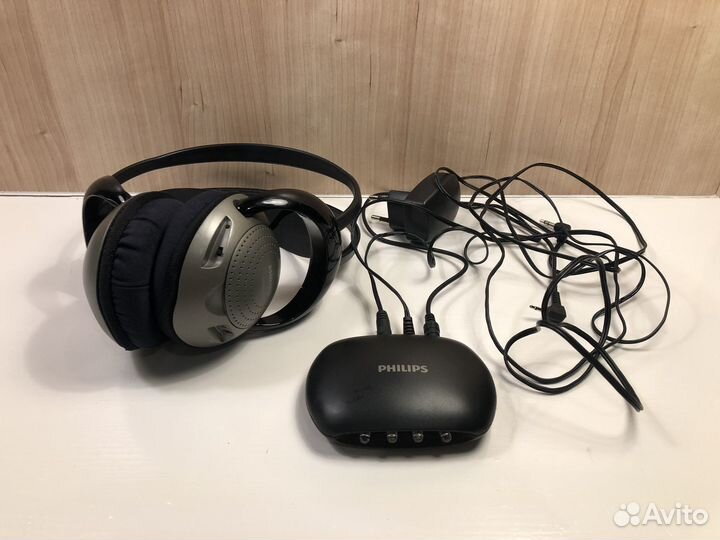 Беспроводные наушники philips shc2000