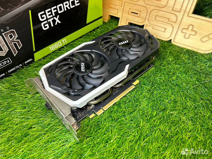 Видеокарта GTX 1660 Ti MSi armor OC 6G