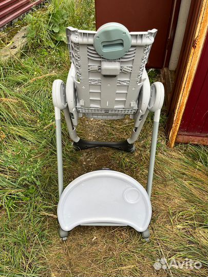 Стульчик для кормления chicco polly 2 start