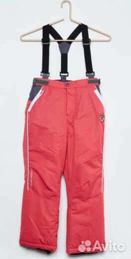 Брюки зимние штаны на лямках новые 98 104