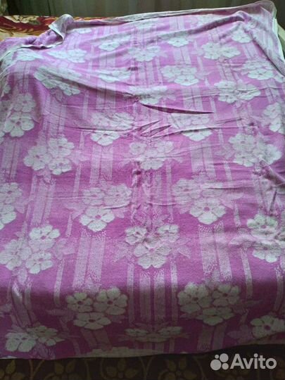 Махровая простынь- покрывало СССР