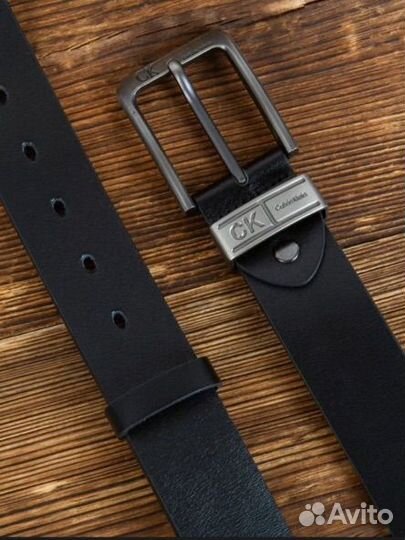Мужской кожаный ремень Calvin Klein