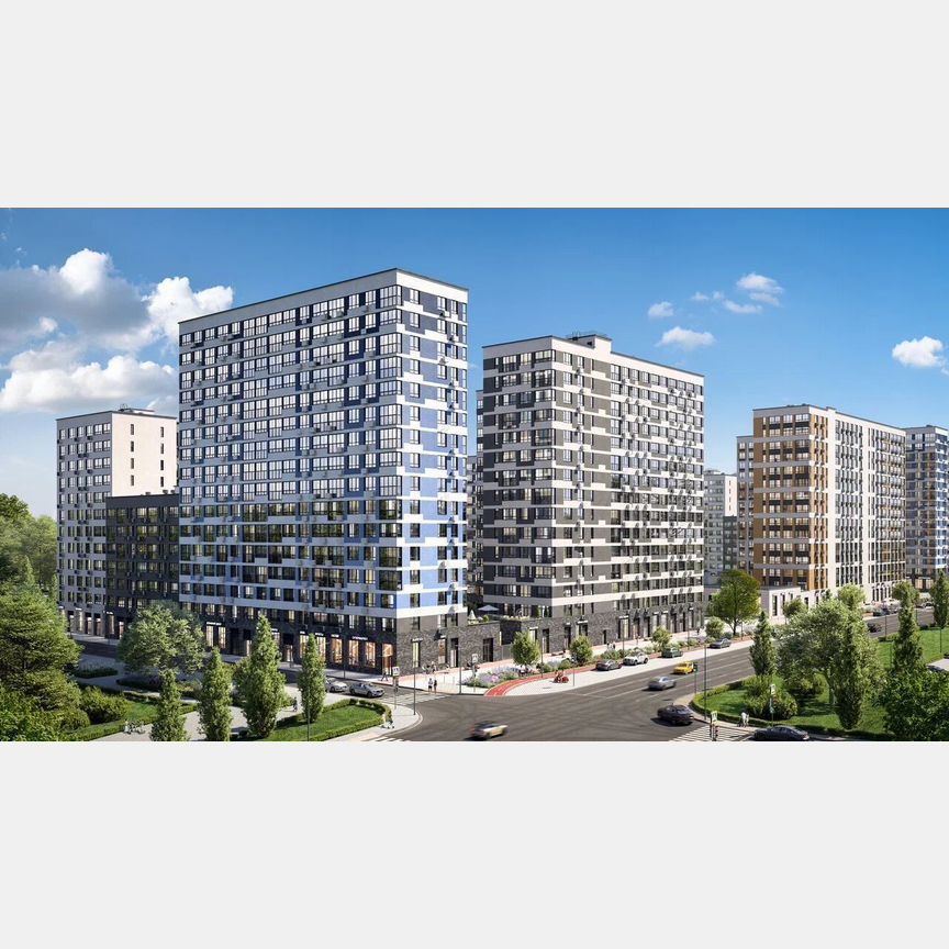 1-к. квартира, 36,7 м², 15/15 эт.