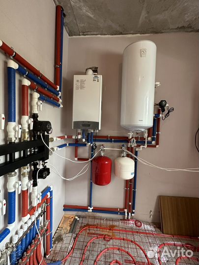 Отопление, теплый пол, водоснабжение