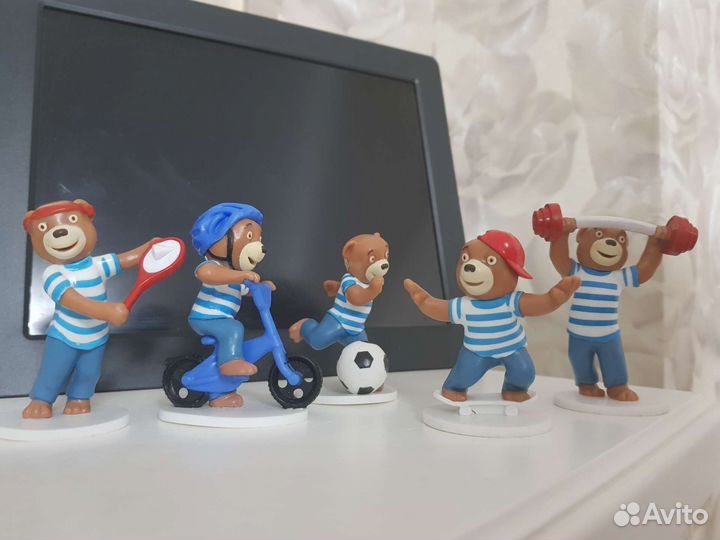Игра Барни - спортмены (редкая)