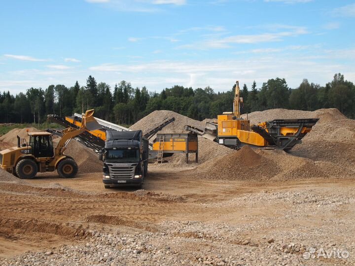 Щебень известняковый всех фракций с доставкой