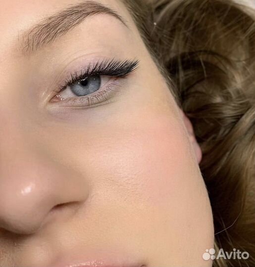 Наращивание ресниц любые объёмы и эффекты