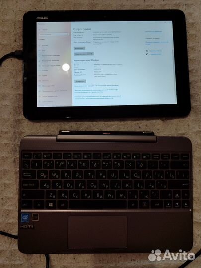 Ноутбук asus Transformer Book T101HA-GR030T