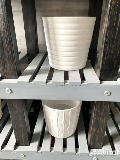 Кашпо цветочные горшки 10 шт икеа