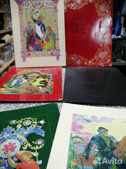 Каменный цветок.Бажов. Книга+репродукции. Описание