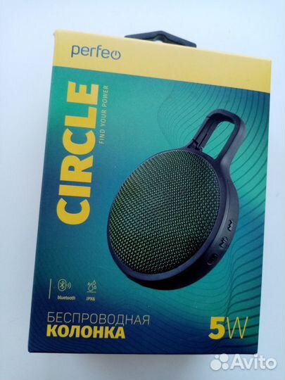 Беспроводная колонка Perfeo circle