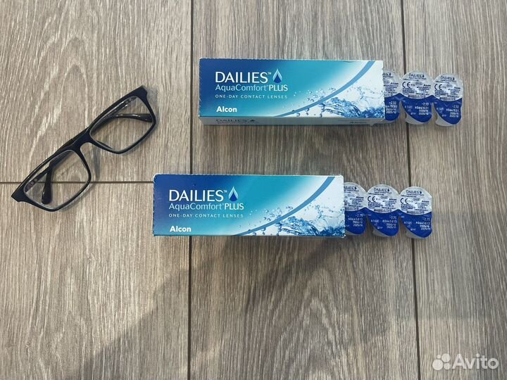Линзы контактные -2,75 dailies aquacomfort plus