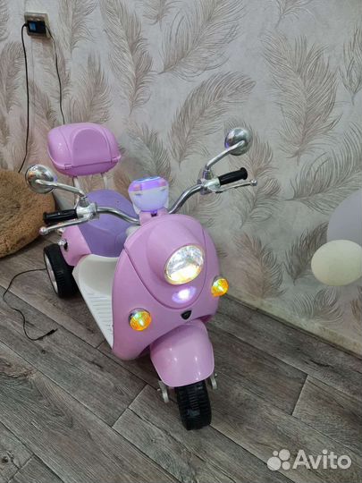 Детский мотоцикл на аккумуляторе бу