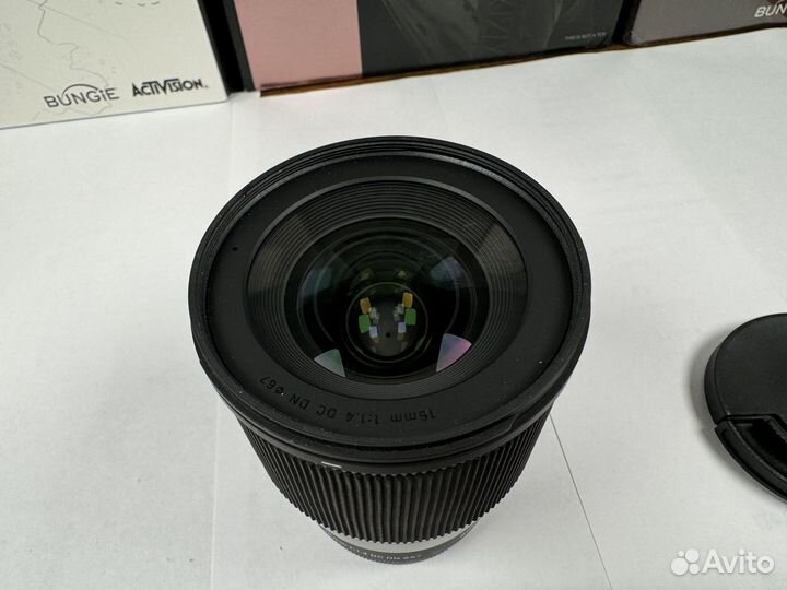 Объектив sigma 16mm f 1.4 dc dn sony e