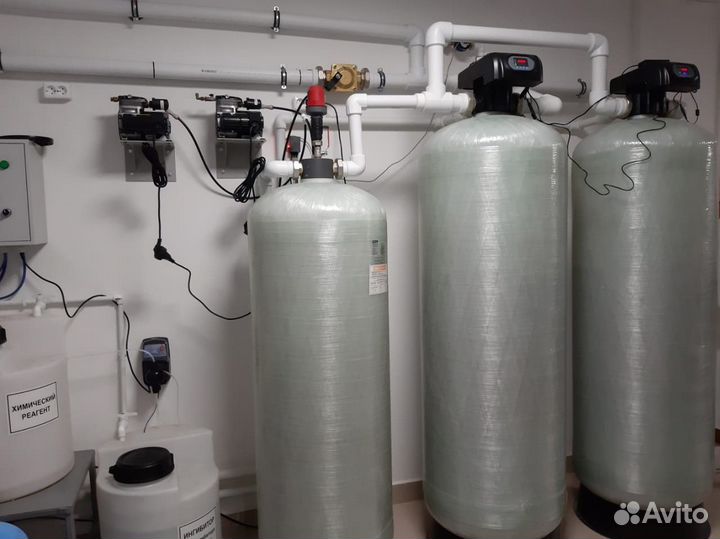 Система водоочистки. Умягчение воды. Монтаж