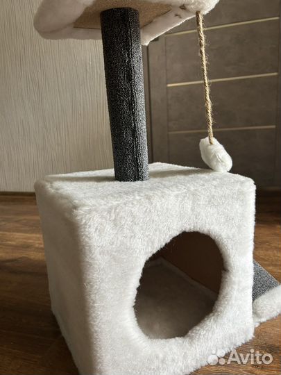 Домик для кота с когтеточкой