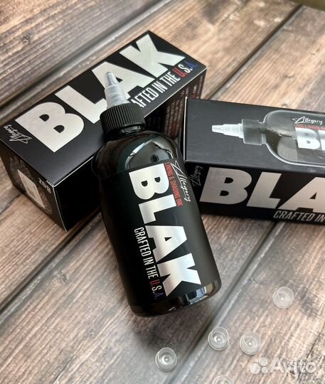 Краска для тату Allegory Blak черная
