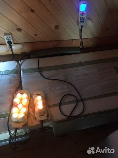 Массажная кровать vital rays de lux