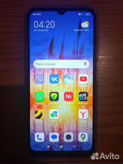 Xiaomi Redmi 9C (NFC), 2/32 ГБ