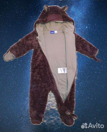 Новогодний костюм медвежонка медведь