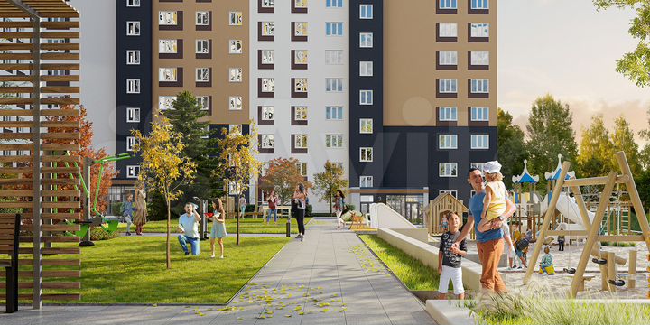 1-к. квартира, 37,1 м², 9/17 эт.