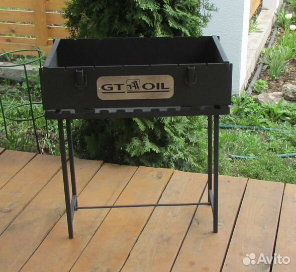 Мангал - казан - коптильня