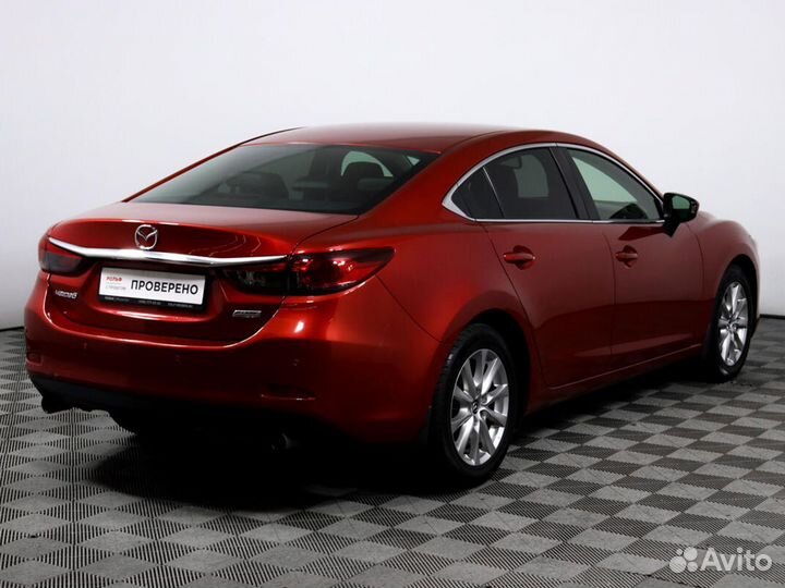 Mazda 6 2.0 AT, 2014, 114 536 км