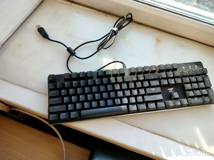 Игровая клавиатура zet gaming blade (черная)