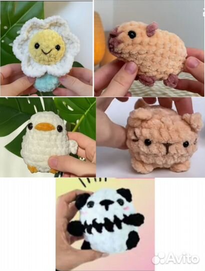 Игрушки вязаные на заказ