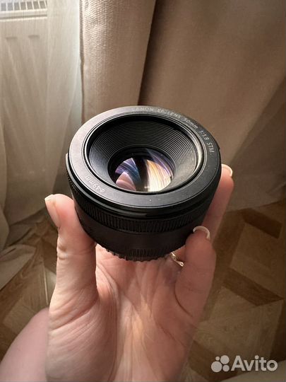 Объектив canon ef 50mm f 1.8 stm