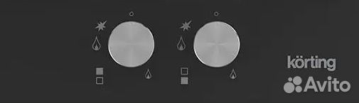 Газовая стеклянная варочная панель Korting HGG 382