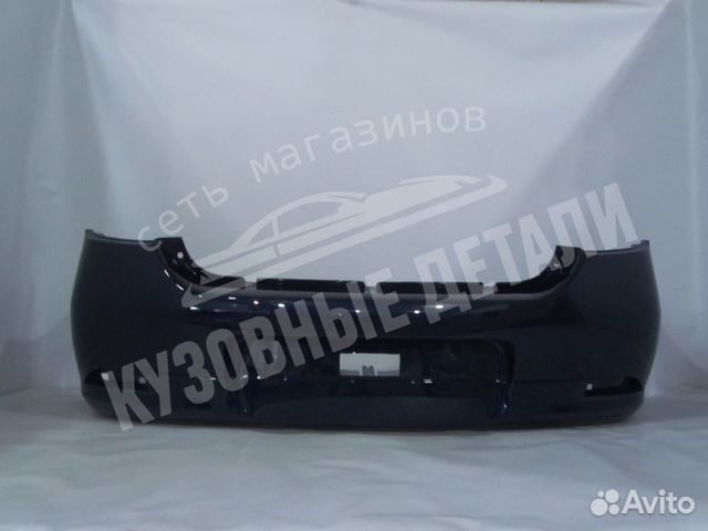 Бампер задний Renault Logan 2 в цвет