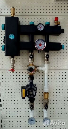 Смесительный узел на тёплый пол