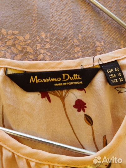 Блузка женская, шелк, Massimo Dutti, оригинал