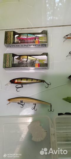 Воблеры с коробкой