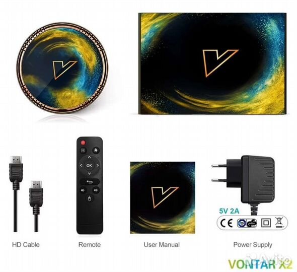 Новая Smart TV приставка Vontar X2 4/32Gb 4K