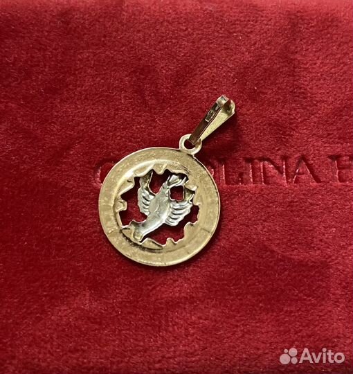 Золотая подвеска