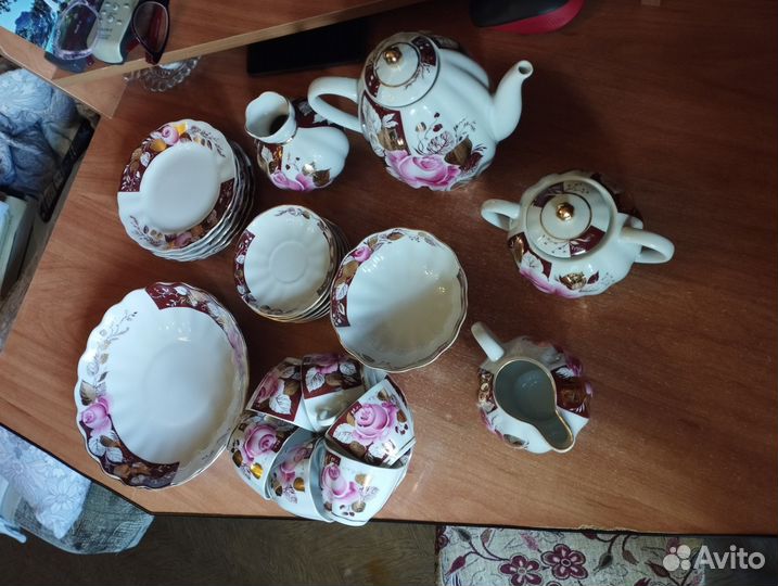 Кофейный сервиз лфз 24 предмета